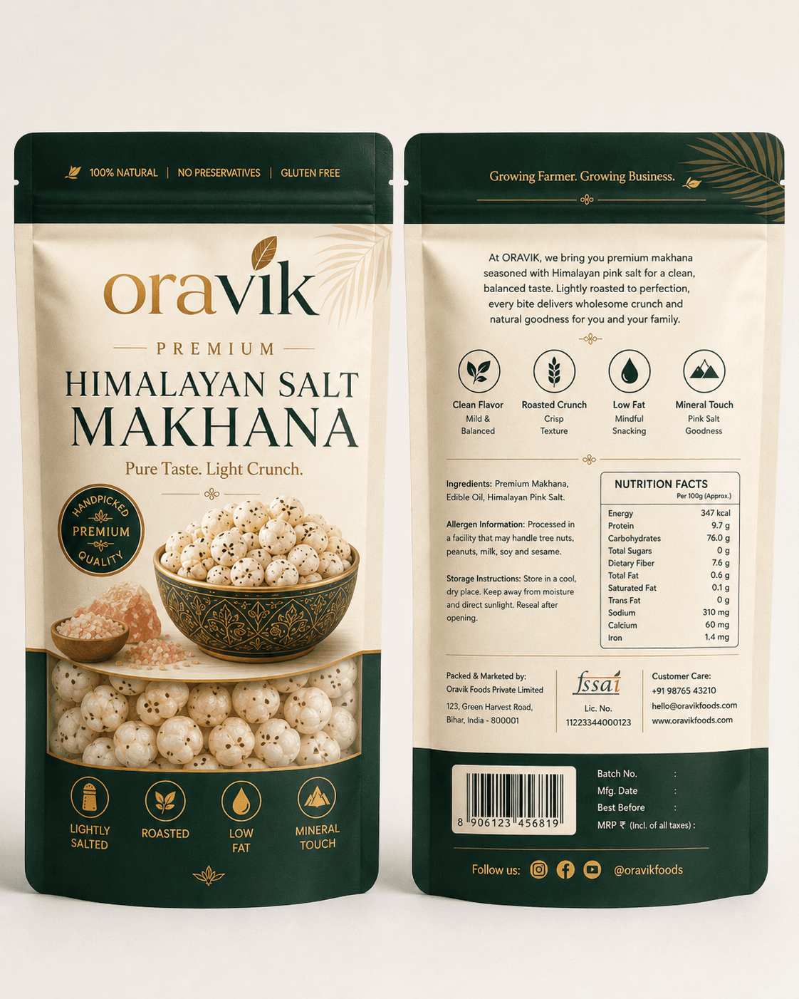 Himalayan Salt Makhana